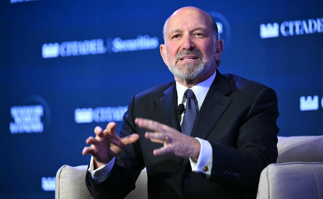 Secretario de Comercio estadounidense, Howard Lutnick. (17/04/2026) Foto: Mandel NGAN / AFP