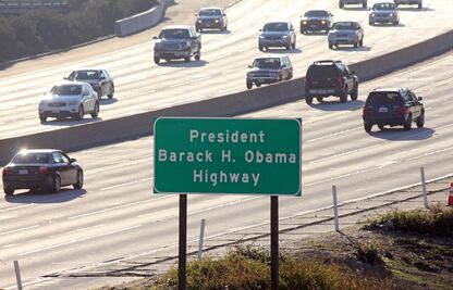 Nombran carretera “Barack Obama” en California 