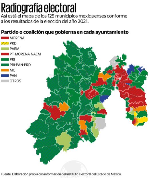 Serán 59 días de campañas de las candidatas Alejandra del Moral y Delfina Gómez