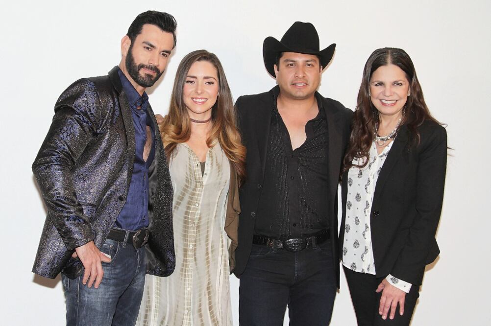 David Zepeda, Ariadne Díaz, Julión Álvarez y Rosy Ocampo (CARLOS MEJÍA. EL UNIVERSAL)
