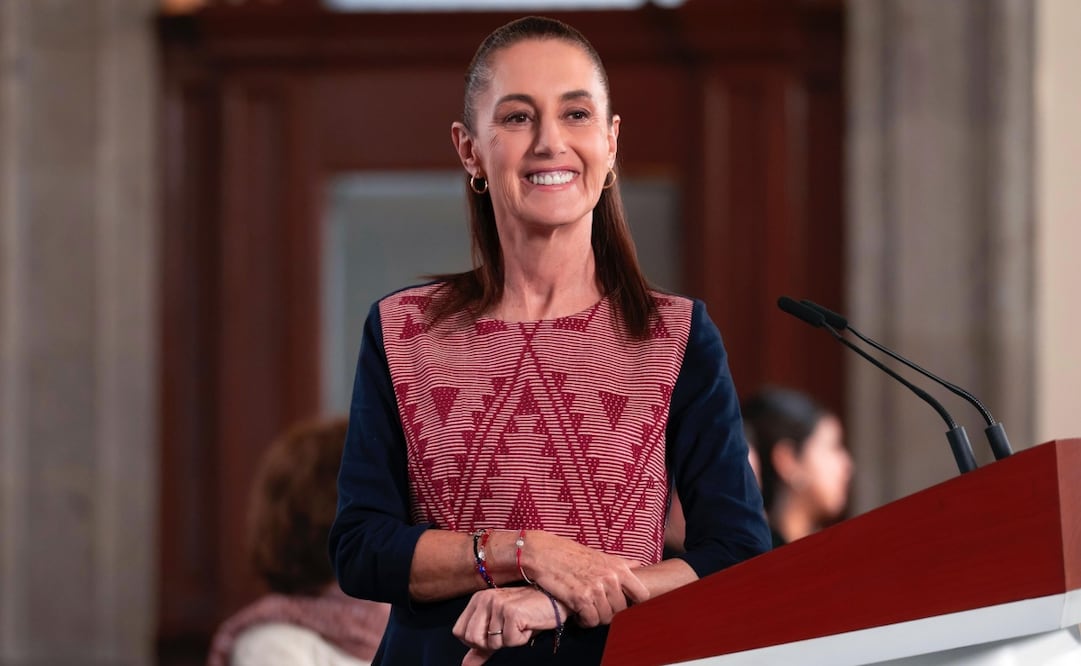 Conferencia matutina de la presidenta Claudia Sheinbaum Pardo en Palacio Nacional el 25 de mayo de 2026. Foto: Presidencia