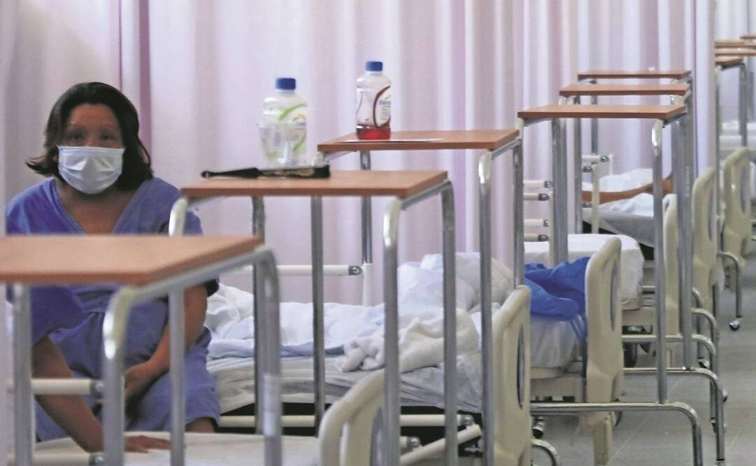 La hospitalización en el país tiene una reducción de 90%. La hospitalización en el país tiene una reducción de 90%.