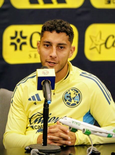 Sebastián Cáceres habló previo al debut del América en la Concacaf Champions Cup / FOTO:  Heydrich Velázquez Rojano - El Gráfico