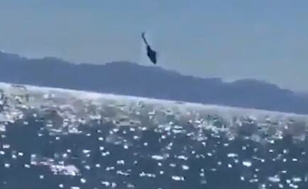 Marina mantiene búsqueda de elemento desaparecido tras desplome de helicóptero