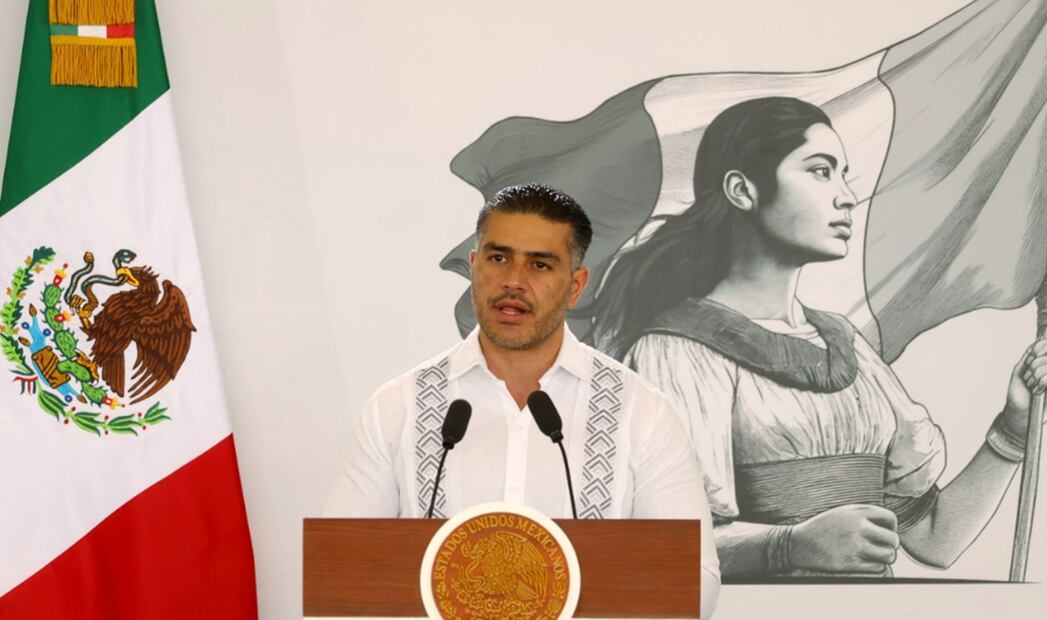 Omar García Harfuch, titular de la Secretaría de Seguridad y Protección Ciudadana (SSPC), reportó una disminución en 61% de la incidencia de homicidios dolosos en el último año en Quintana Roo. Foto: especial