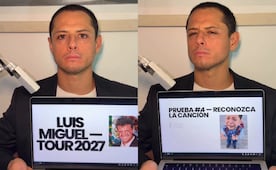 "Chicharito" Hernández se apunta para el tour 2027 de Luis Miguel; el futbolista lanza candidatura para ser fan número uno
