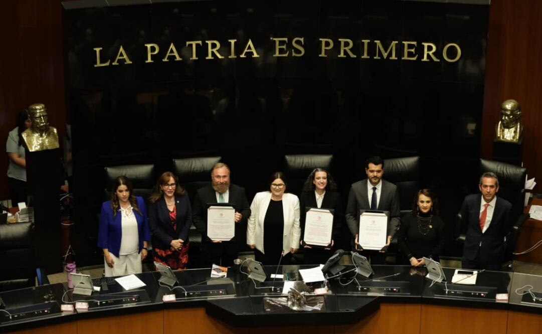 Ratificación de Embajadores de Haití, Kenia y Líbano fueron ratificados durante la sesión de la Comisión Permanente del Congreso de la Unión en el Senado de la República (30/07/25). Foto: Carlos Mejía/ EL UNIVERSAL