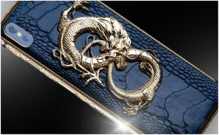 El teléfono supremo, un iPhone X de 24 quilates