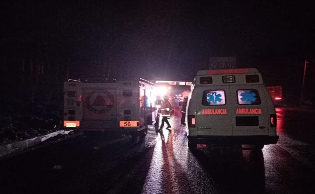 Those injured were taken to nearby hospitals for treatment - Photo: Taken from Luis Felipe Puente's Twitter account