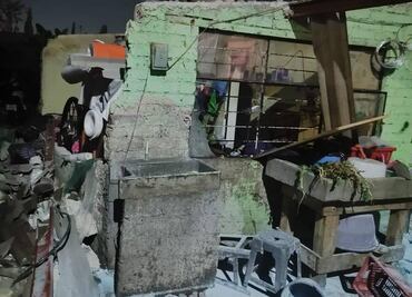 Explota casa por acumulación de gas en Tecámac