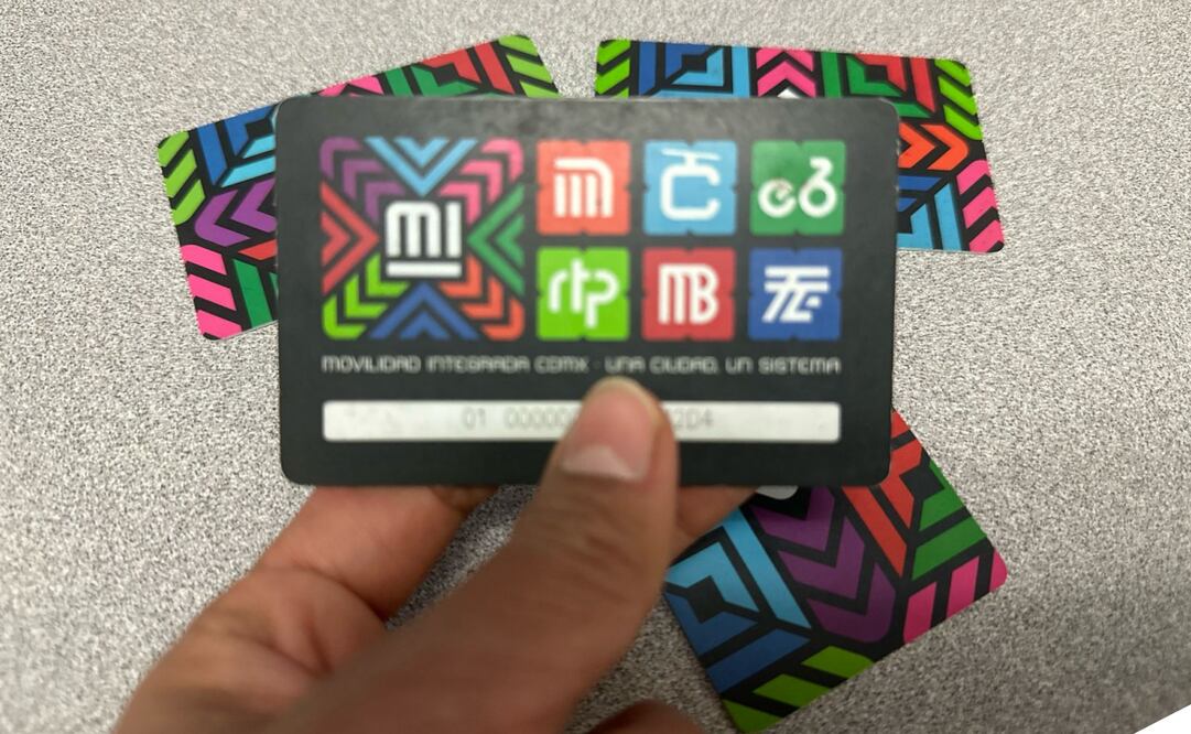 Tarjeta de Movilidad CDMX. Foto: Victoria Carrillo
