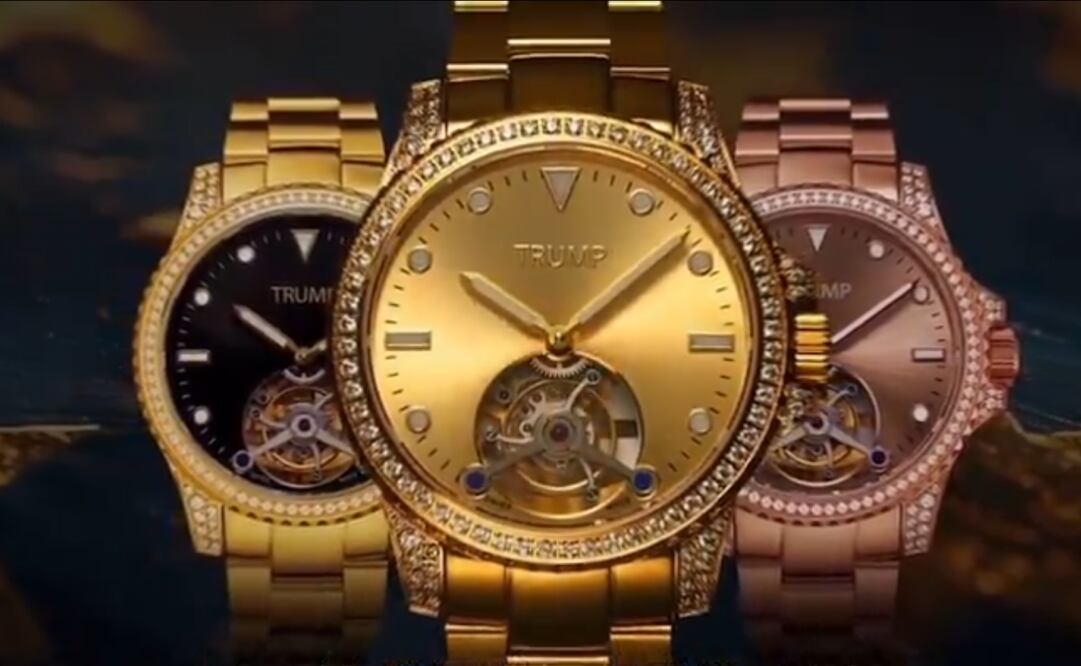 El modelo forma parte de una serie limitada de 147 ejemplares, cada uno de ellos numerado. El republicano se adjudicó el reloj número 1. Foto: Especial/El Universal