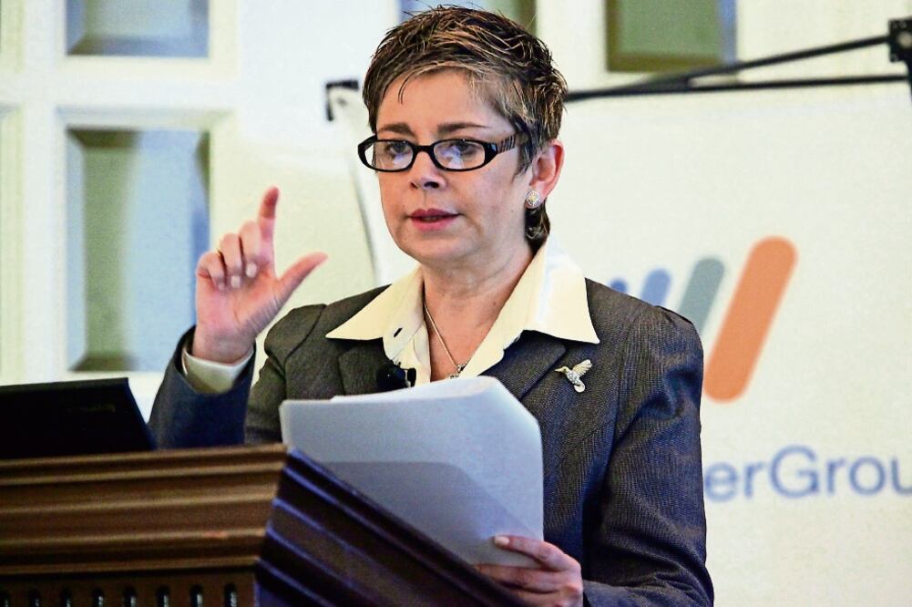 Mónica Flores, representante de ManpowerGroup, dijo que las compañías deben permitir a los jóvenes asumir nuevos retos (ARCHIVO EL UNIVERSAL)