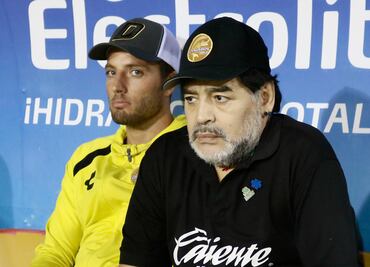 Diego Armando Maradona habló de su futuro en Dorados