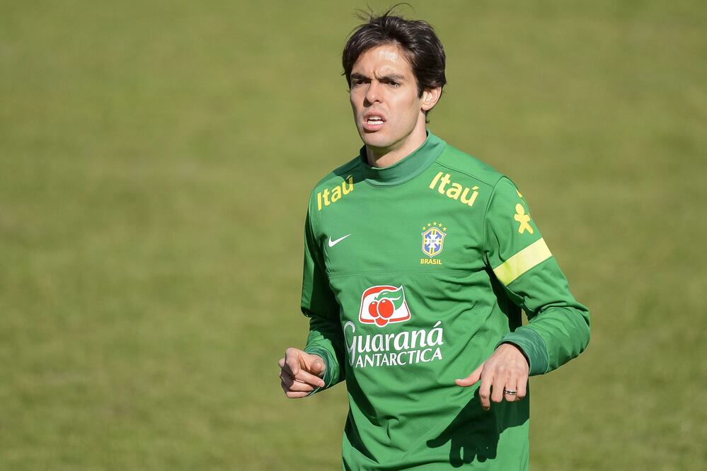 Kaká con la Selección de Brasil / EFE