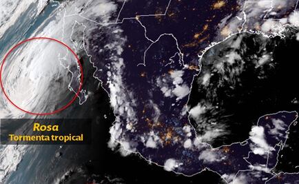 Huracán "Rosa" se debilita a tormenta tropical