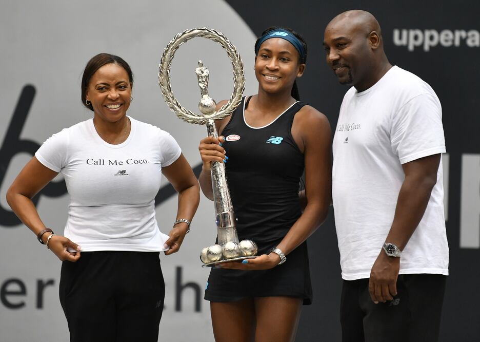 Coco Gauff campeona en Linz - AFP