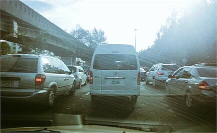 Sauber, "atorado" por tránsito de la Ciudad de México