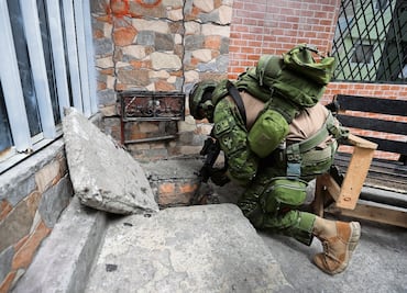 Acorralan las fuerzas de Ecuador a los criminales