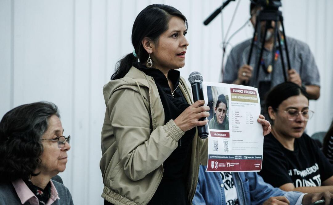 Colectivos de madres buscadoras exigen a la Secretaría de Gobernación investigaciones penales en contra de "funcionarios omisos y corruptos". Foto: Yaretzy M. Osnaya/ EL UNIVERSAL