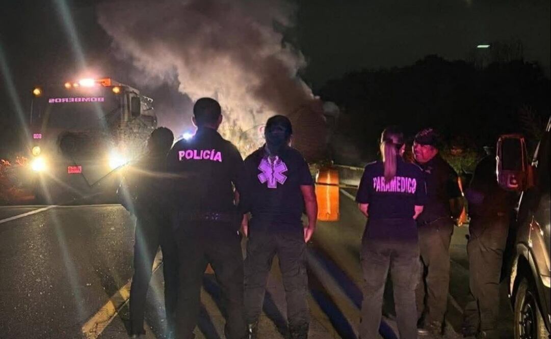 Reportan accidente en la carretera Mérida–Tixkokob de Yucatán (13/11/2025). Foto: Especial