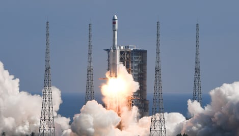 China lanza cargamento de materiales para equipar a su futura estación espacial 
