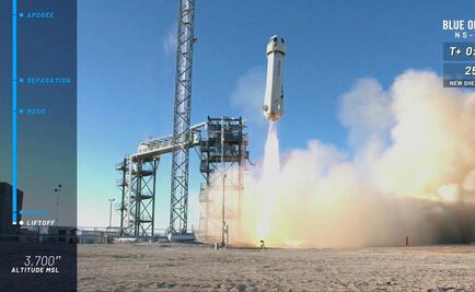 Listos para el turismo espacial, Blue Origin concluye ensayo