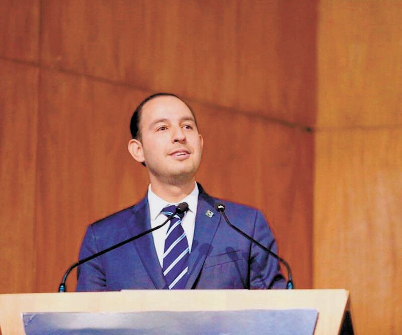 Descalifica año de gobierno. Marko Cortés considera que las políticas económica, de seguridad y la exterior no fueron las adecuadas. ARCHIVO EL UNIVERSAL