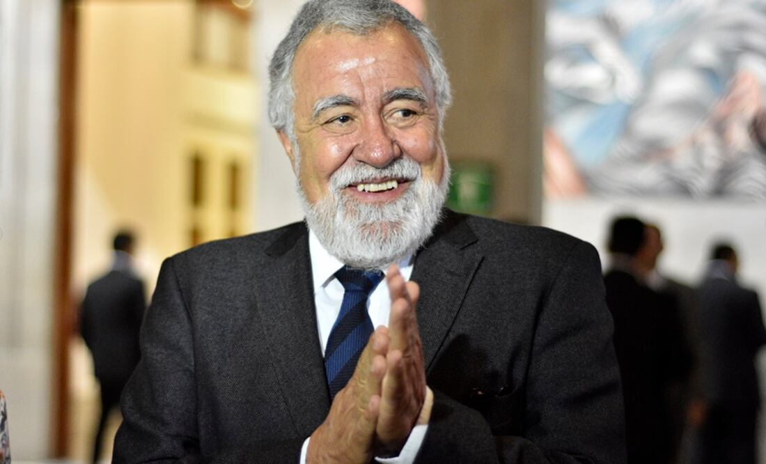 Alejandro Encinas, presidente de la Mesa Directiva de la Asamblea Constituyente. (Foto: Alonso Romero/El Universal)