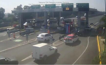 Atacan a balazos a policías en la autopista Pirámides-Texcoco; hay un herido