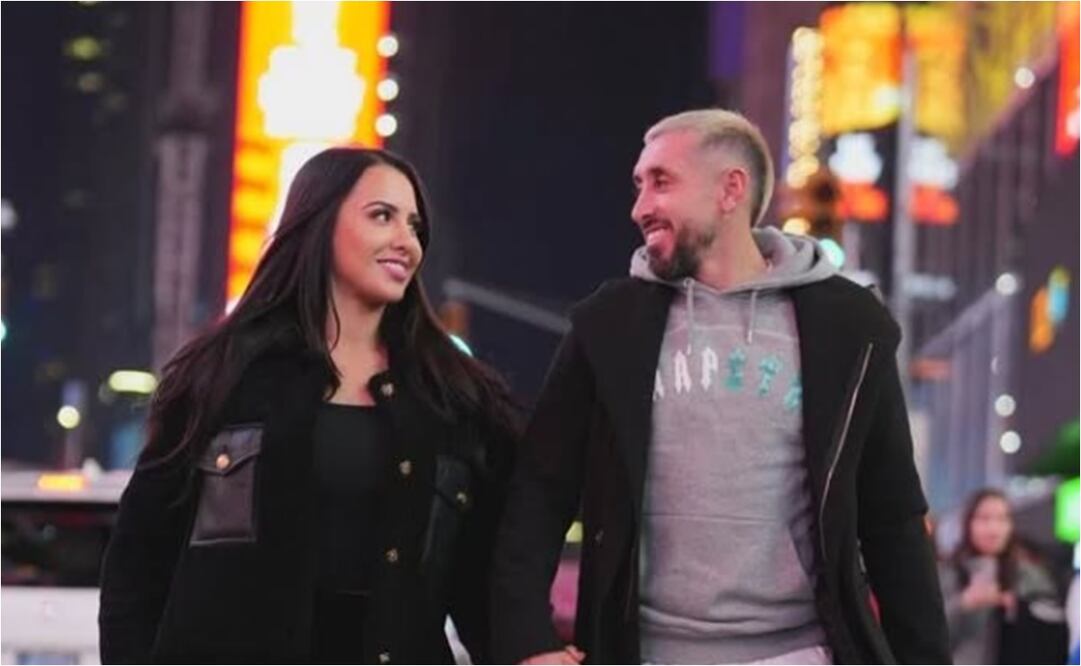 Héctor Herrera junto a Shantal Mayo / Foto: Especiales