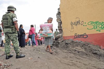 Apoyan a los damnificados de Morelos tras temblor