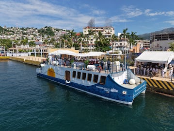¿Cómo es el Marinabus?; el transporte de la bahía de Acapulco operado por la Marina