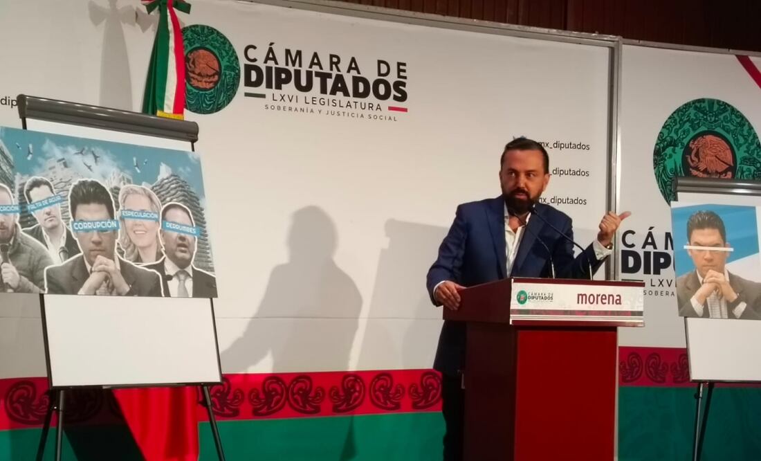 Arturo Ávila responde a acusaciones del PAN sobre enriquecimiento ilícito y nexos con el narco (05/08/2025). Foto: Enrique Gómez / EL UNIVERSAL