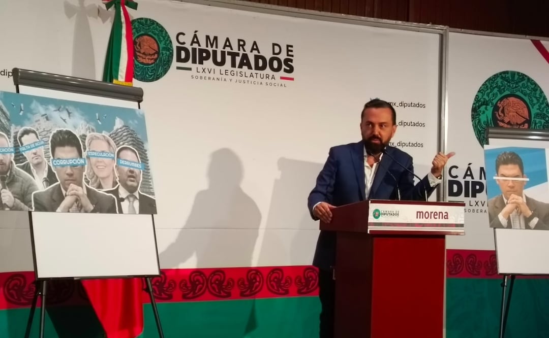 Arturo Ávila responde a acusaciones del PAN sobre enriquecimiento ilícito y nexos con el narco (05/08/2025). Foto: Enrique Gómez / EL UNIVERSAL