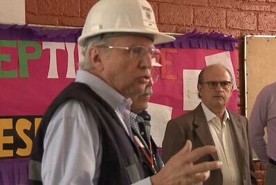 ¿Cómo es la revisión de las escuelas tras sismo?