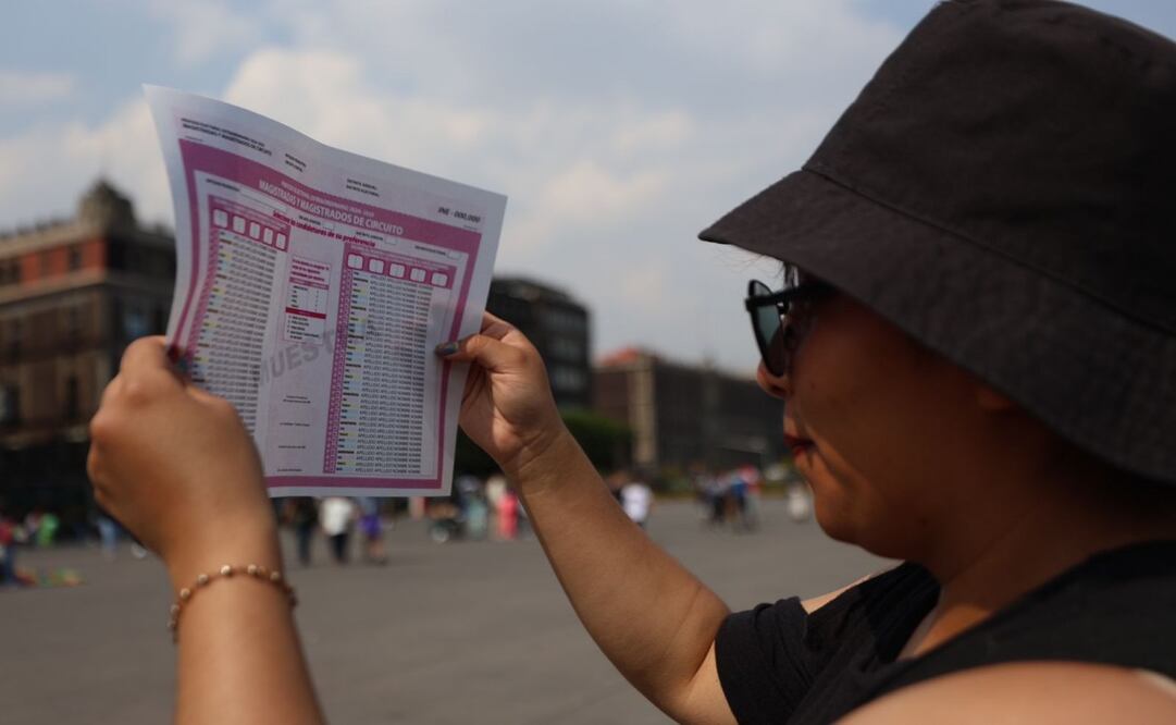 Boletas judiciales. Foto: Diego Simón Sánchez EL UNIVERSAL