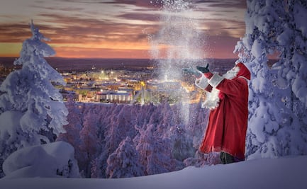 ¿Cómo es el pueblo donde vive Santa Claus?