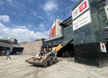 Avanzan obras en la Glorieta de Insurgentes a un día de su inauguración