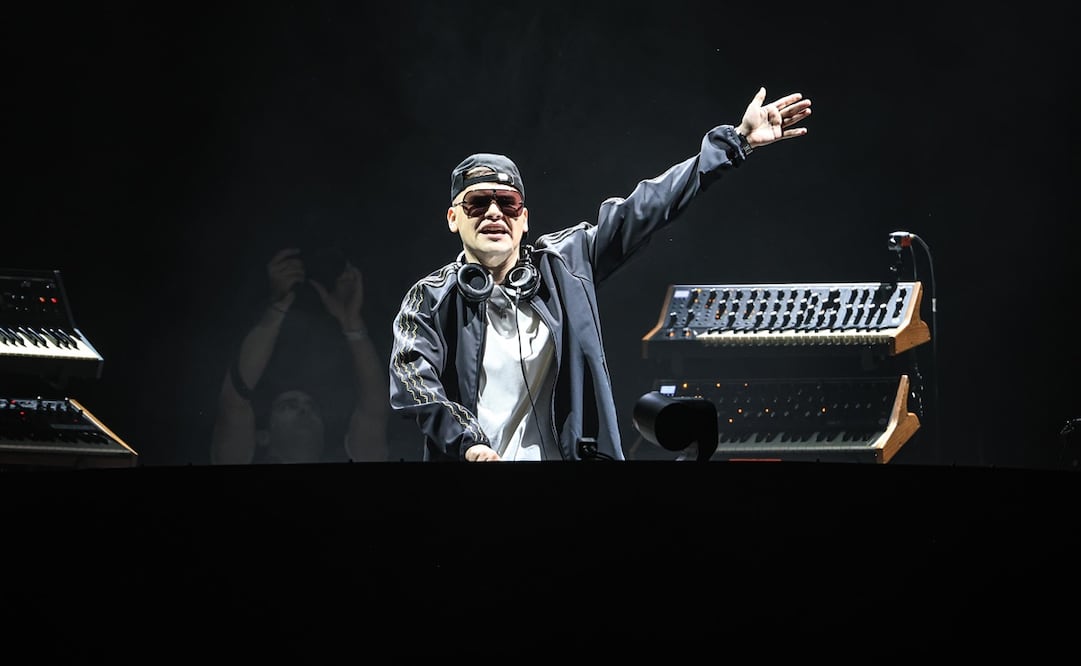 El productor argentino se presentó, por primera vez en solitario, en la CDMX. Foto: Gabriel Pano / EL UNIVERSAL