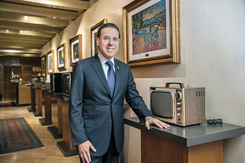 Alejandro Valenzuela Director general de Banco Azteca (GERMÁN ESPINOSA. EL UNIVERSAL)