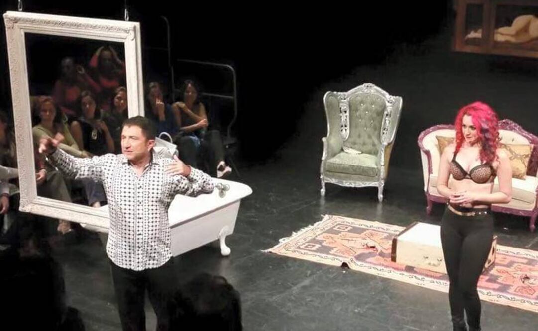 La obra es protagonizada por Rubén Carbajal y Antonella  FOTO: CORTESÍA