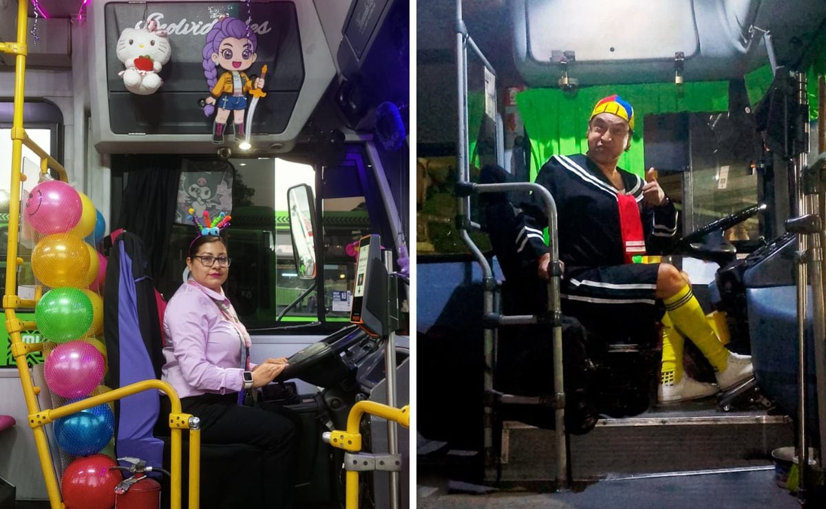 ? Conductores de RTP sorprenden a usuarios por el Día del Niño y realizan recorridos disfrazados