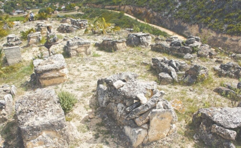 Panteón mixteco: Las últimas tumbas prehispánicas