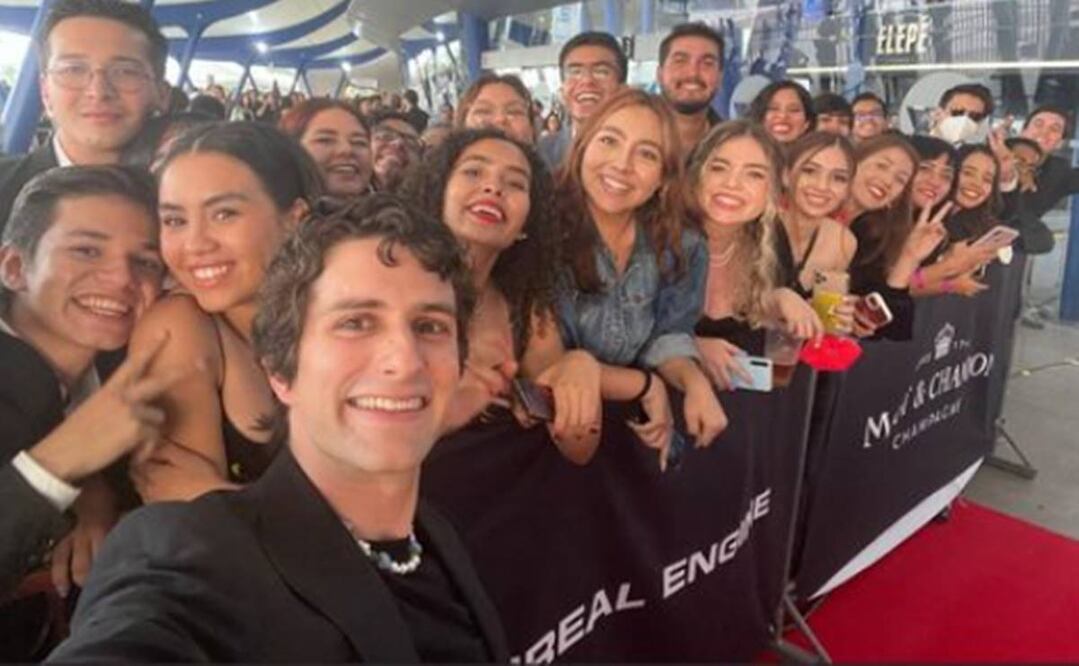 Darío Yazbek en el FICG.Instagram Darío Yazbek.