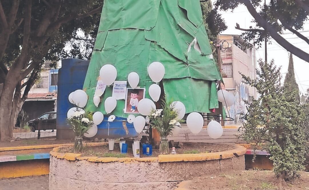 El caso conmocionó a la colonia Ejidal El Pino, en Los Reyes La Paz, Estado de México. FOTOS: Emilio Fernández/ EL UNIVERSAL