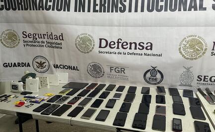 Realizan séptima revisión en Centro Penitenciario de Culiacán; aseguran celulares, drogas y armas blancas