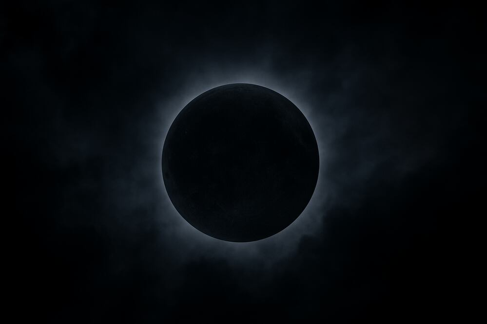 Este agosto de 2025 llegará un raro evento: la Luna Negra estacional. Foto: Creada con IA (ChatGPT)