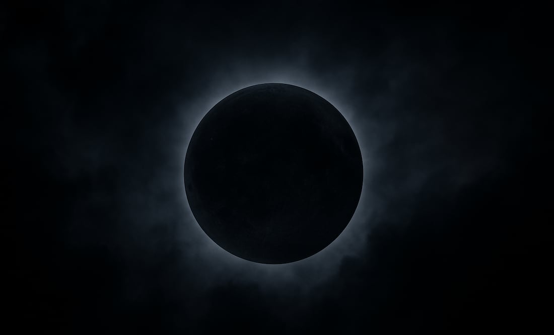 Este agosto de 2025 llegará un raro evento: la Luna Negra estacional. Foto: Creada con IA (ChatGPT)