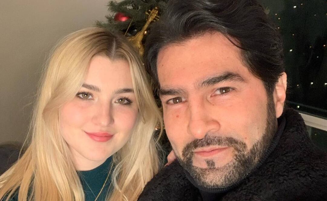 Arturo Carmona y su hija Melenie son amigos. Foto: Instagram.